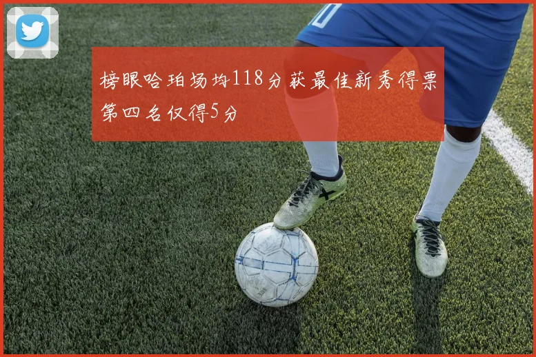 榜眼哈珀场均118分获最佳新秀得票第四名仅得5分